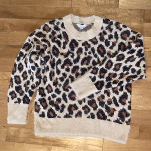 Cheetah Print Sweater
